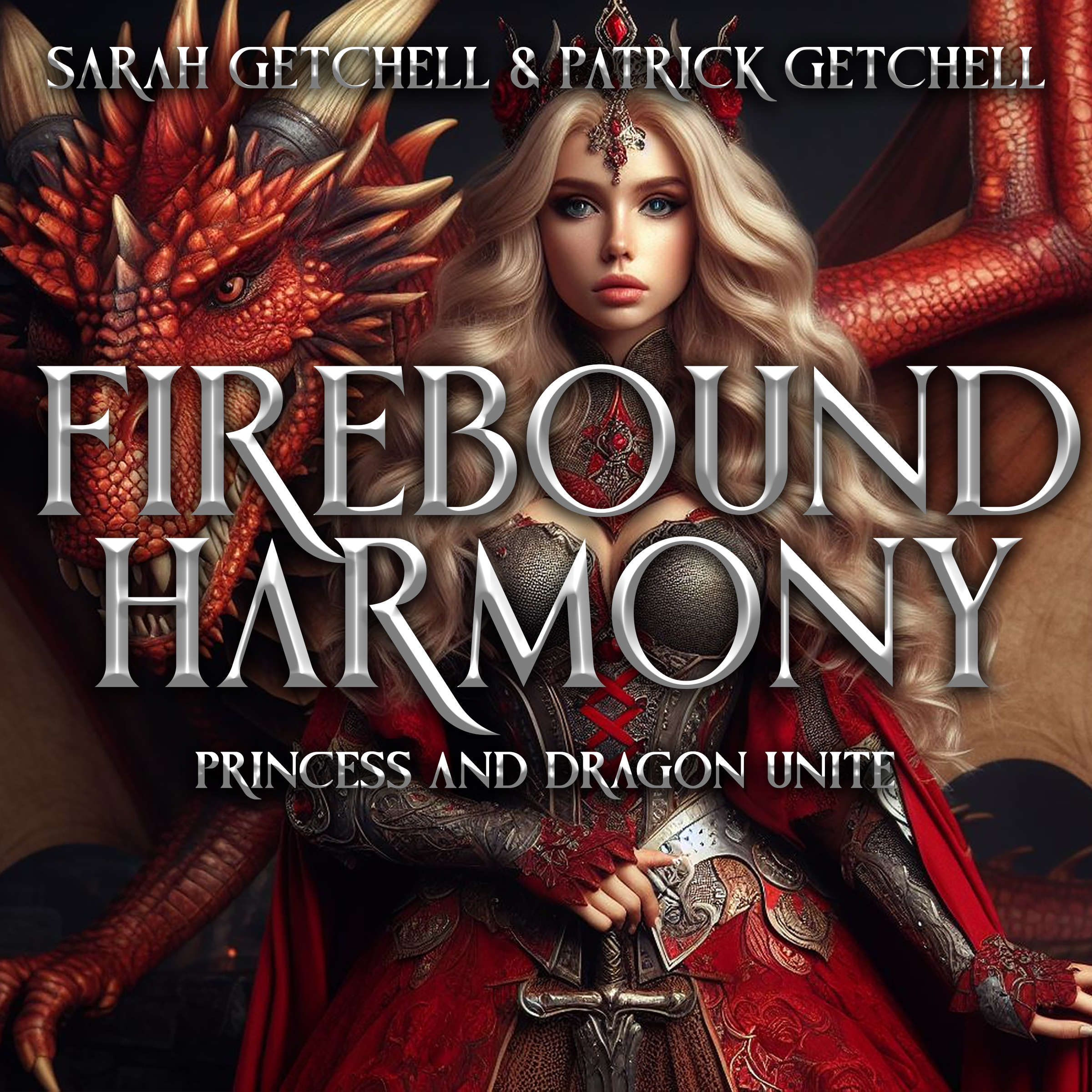 ثنائي الأب والبنت سارة وباتريك جيتشيل يصدران كتاب الخيال “Firebound Harmony”